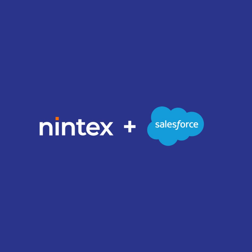 Nintex and Salesforce partnership.